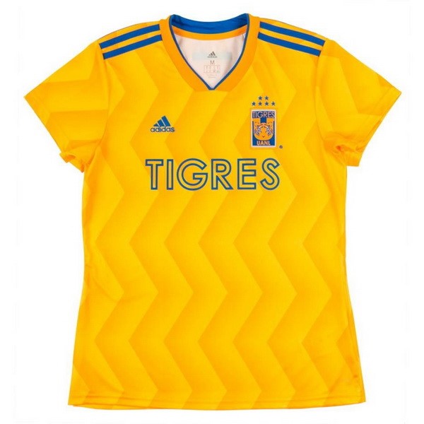 Camiseta Tigres de la UANL 1ª Mujer 2018-2019 Amarillo